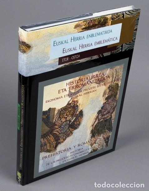 Libros de segunda mano: [PRECINTADO]. PAIS VASCO. PREHISTORIA Y ROMANIZACION. PROCESO ECONOMICO Y CULTURAL.