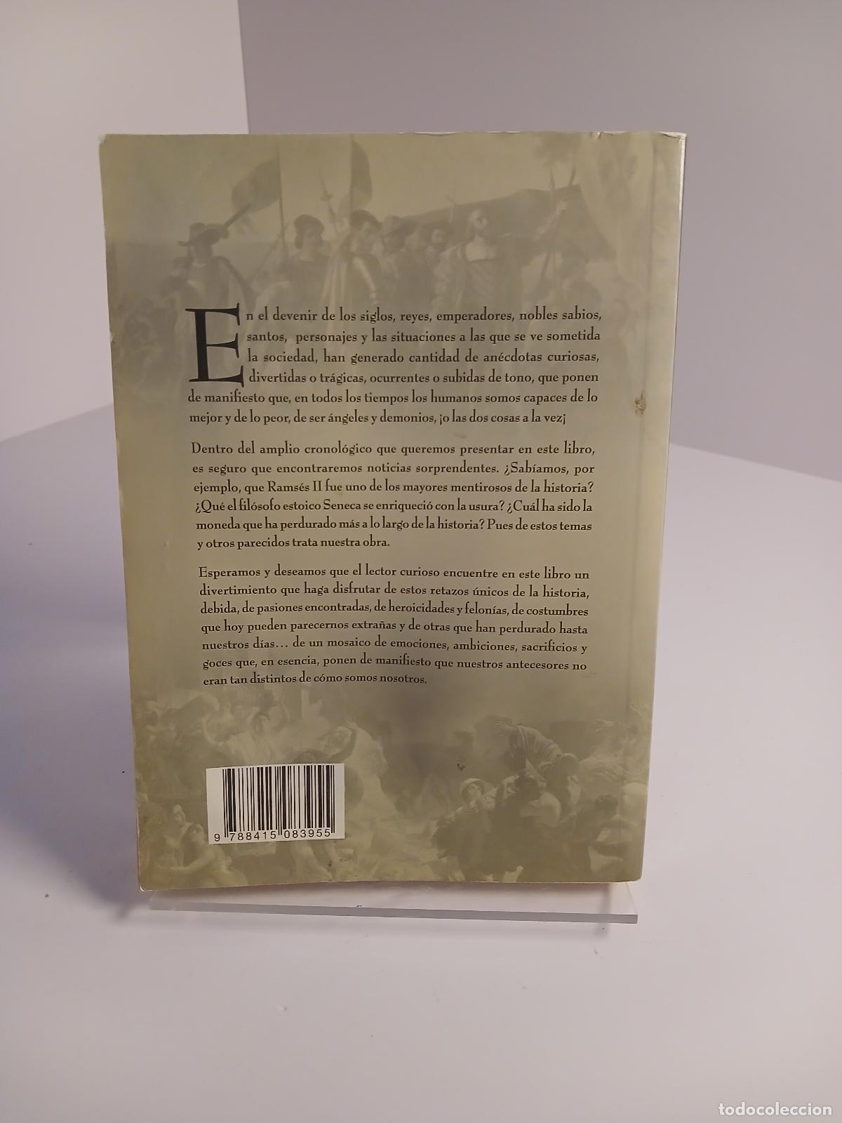 Libros de segunda mano: An&eacute;cdotas de la historia - Concha Masi&aacute; - Foto 3