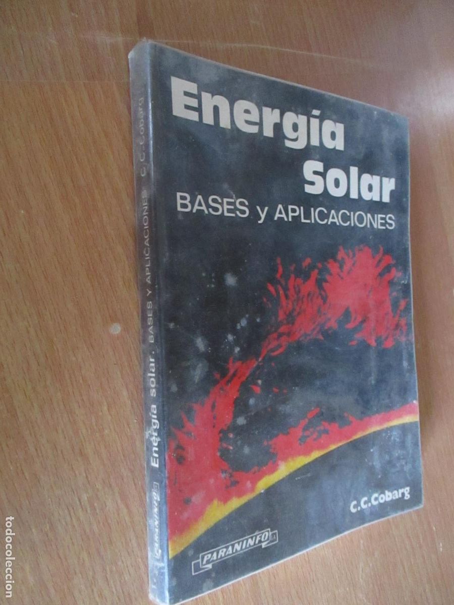 Libros de segunda mano: PARANINFO-ENERG&Iacute;A SOLAR, BASES Y APLICACIONES. -C.C. COBARG-1983
