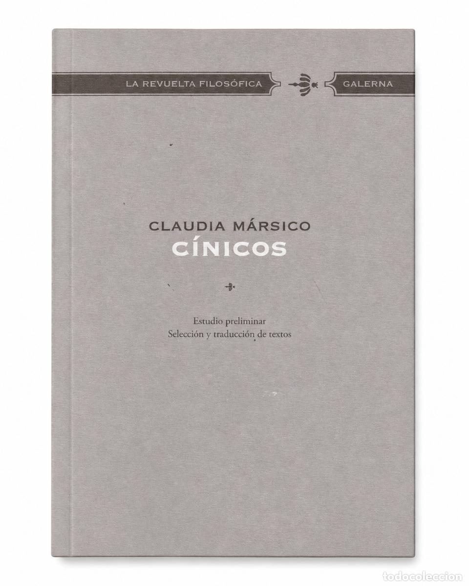 Libros de segunda mano: CLAUDIA M&Aacute;RSICO &ndash; C&Iacute;NICOS &ndash; EDITORIAL GALERNA &ndash; LM - Foto 1