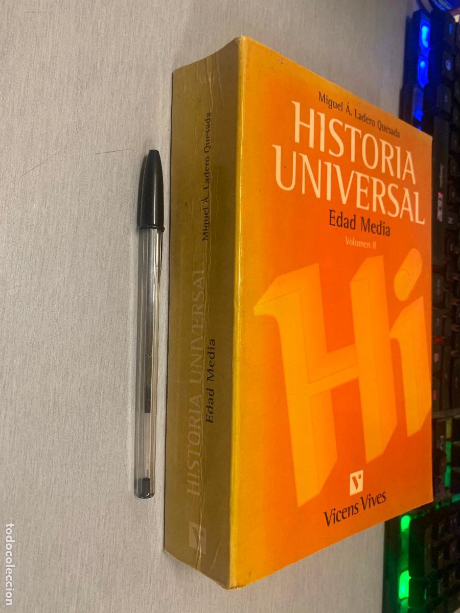 Libros de segunda mano: HISTORIA UNIVERSAL. EDAD MEDIA VOLUMEN II / MIGUEL A. LADERO QUESADA / VICENS VIVES 1994
