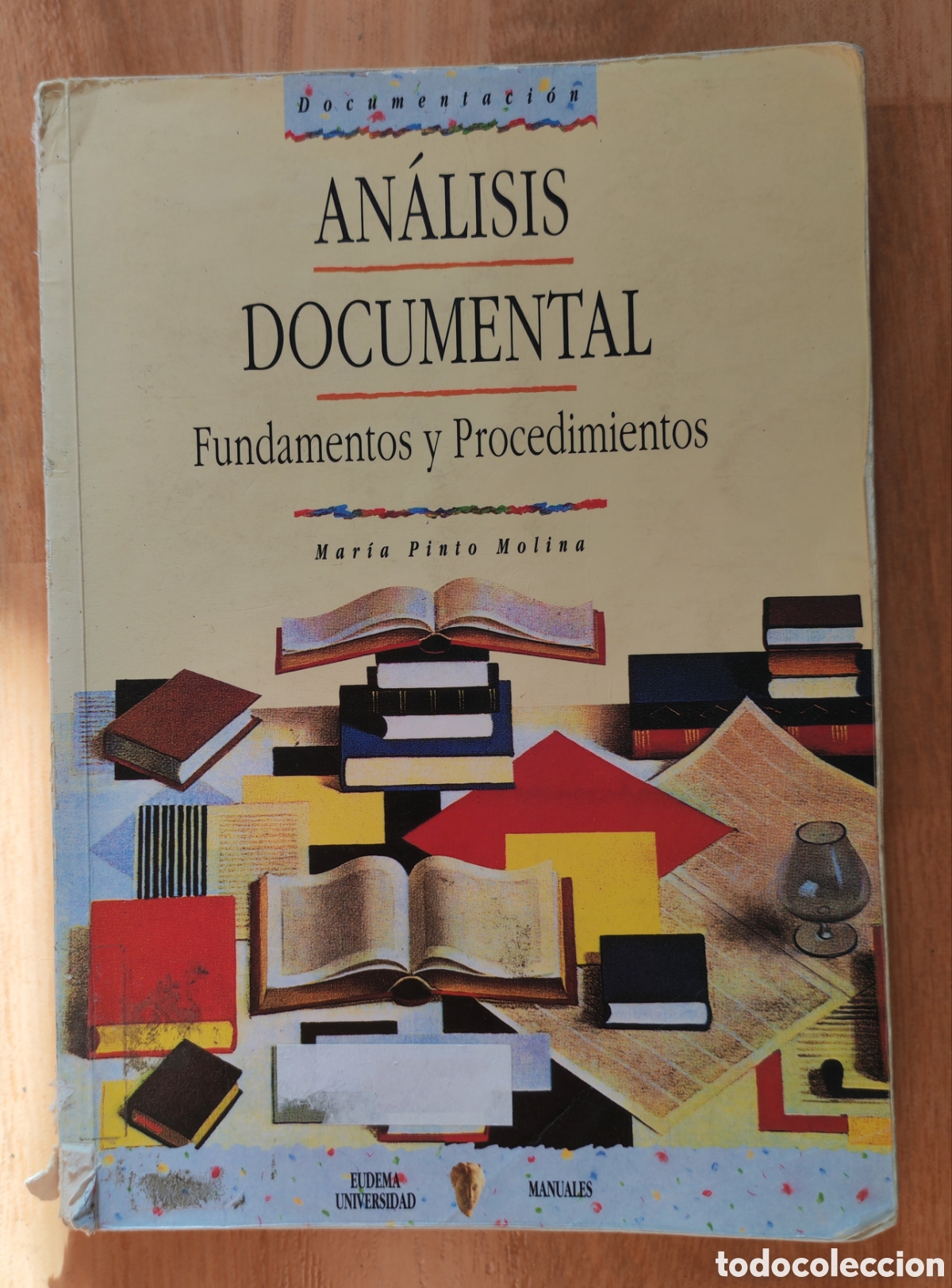 Libros de segunda mano: An&aacute;lisis documental. Fundamentos y procedimientos. Mar&iacute;a Pinto Molina
