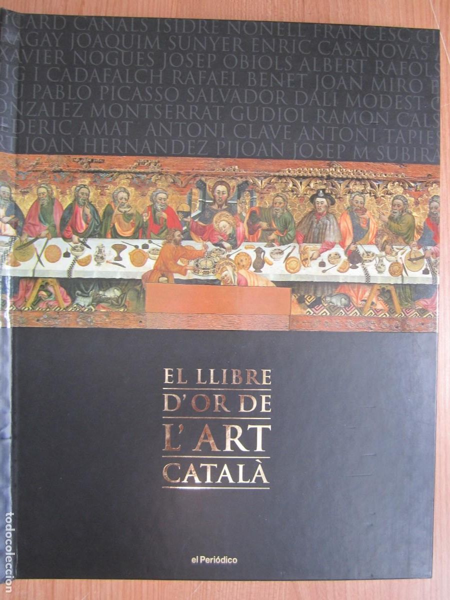 Libros de segunda mano: libro el libre d'or de l'art catala el periodico vacio