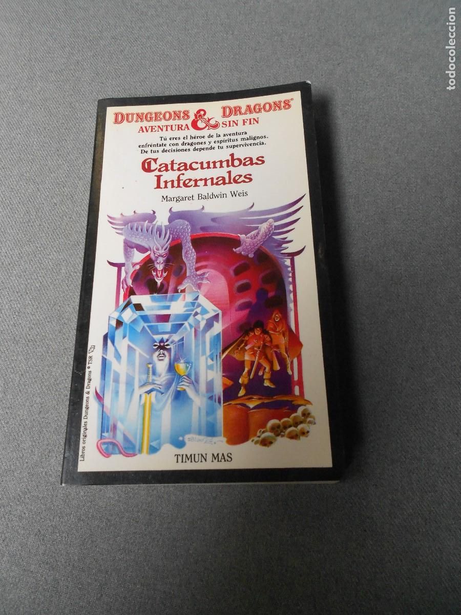 Libros de segunda mano: CATACUMBAS INFERNALES. TIMUN MAS