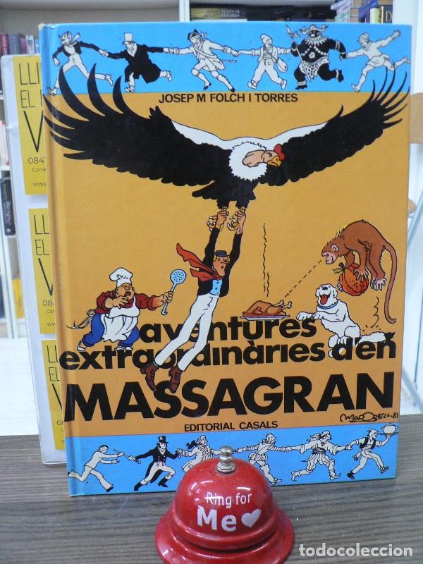 Libros de segunda mano: Aventures Extraordin&agrave;ries d'En Massagran - Ramon Folch Camarasa - Editorial Casals - Massagran, N&ordm; 1