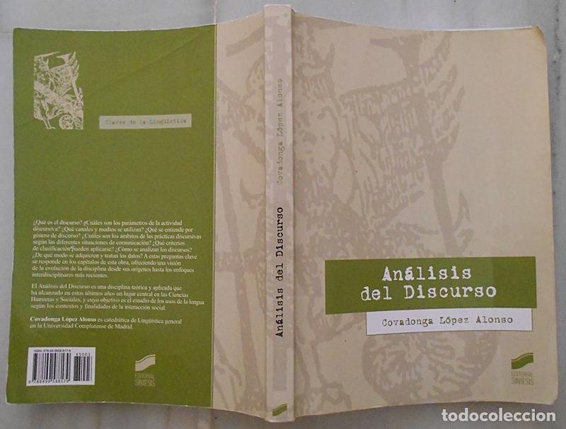 Libros de segunda mano: An&aacute;lisis del Discurso - Covadonga L&oacute;pez Alonso - Editorial S&iacute;ntesis (2014) - Foto 3