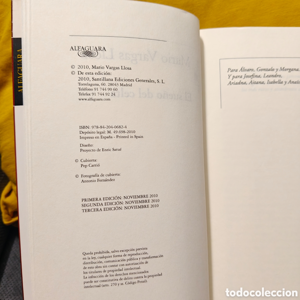 Libros de segunda mano: El sue&ntilde;o del celta, Mario Vargas Llosa - Foto 3