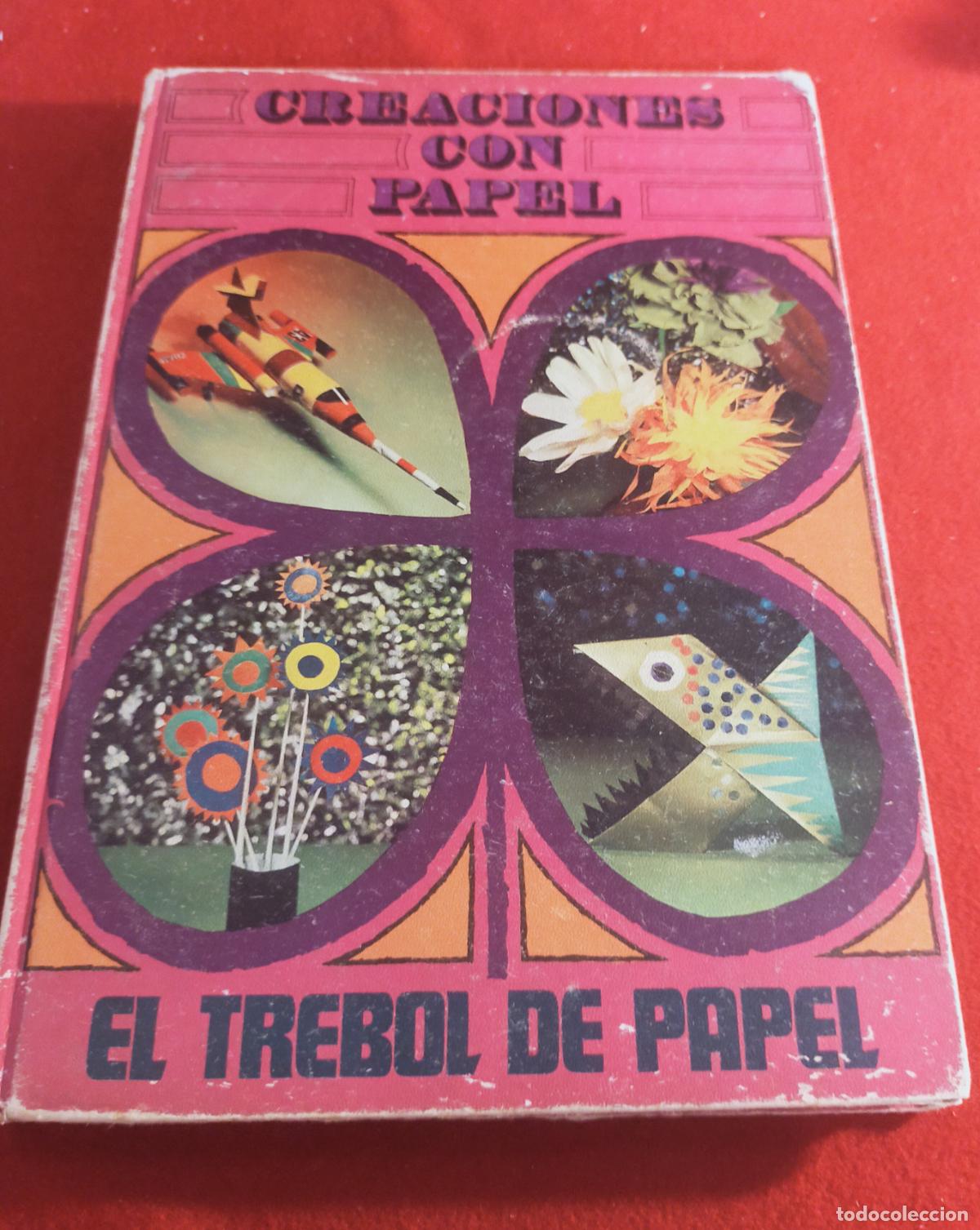 Libros de segunda mano: EL TREBOL DE PAPEL TOMO N&ordm; 1. CREACIONES CON PAPEL. SANTILLANA 1970