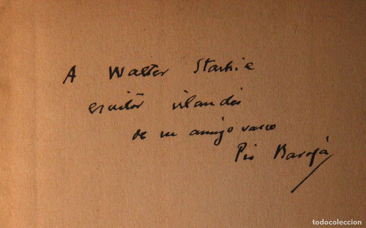 Libros de segunda mano: Pio Baroja - La leyenda de Jaun de Alzate - Dedicado a Walter Starkie ( Escritor Irland&eacute;s )