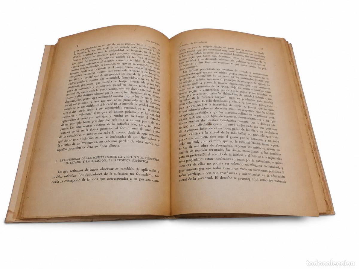 Libros de segunda mano: EDUARD ZELLER &ndash; S&Oacute;CRATES Y LOS SOFISTAS &ndash; EDITORIAL NOVA &ndash; LM - Foto 2
