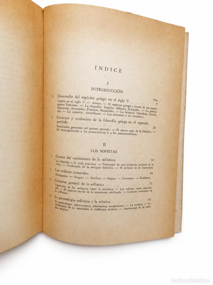 Libros de segunda mano: EDUARD ZELLER &ndash; S&Oacute;CRATES Y LOS SOFISTAS &ndash; EDITORIAL NOVA &ndash; LM - Foto 4