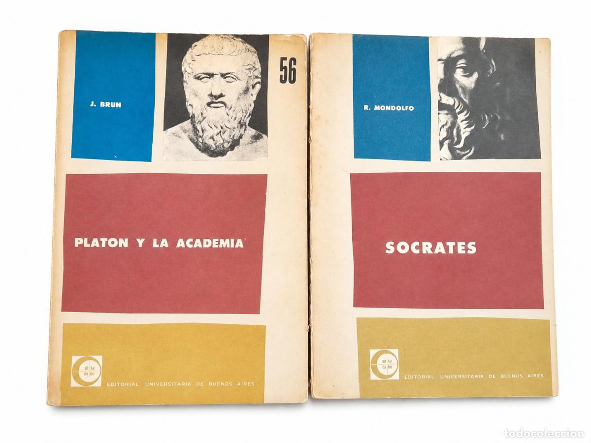 Libros de segunda mano: JEAN BRUN &ndash; PLAT&Oacute;N Y LA ACADEMIA &ndash; EUDEBA &ndash; LM