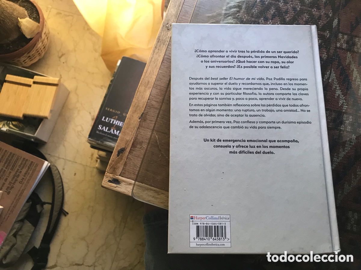 Libros de segunda mano: Alzar el duelo. Paz Padilla. Harper Collins - Foto 2