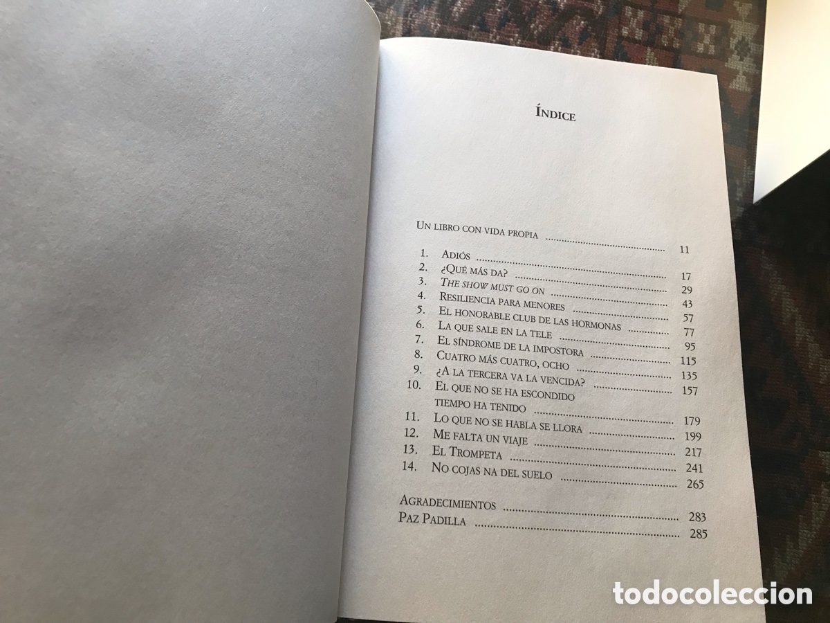 Libros de segunda mano: Alzar el duelo. Paz Padilla. Harper Collins - Foto 3