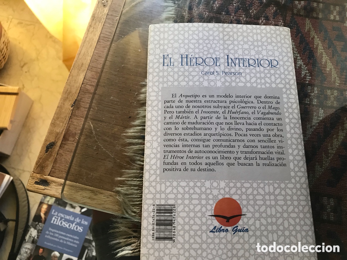 Libros de segunda mano: El h&eacute;roe interior. Carol S. Pearson. Arquetipos de transformaci&oacute;n. Libro gu&iacute;a - Foto 2