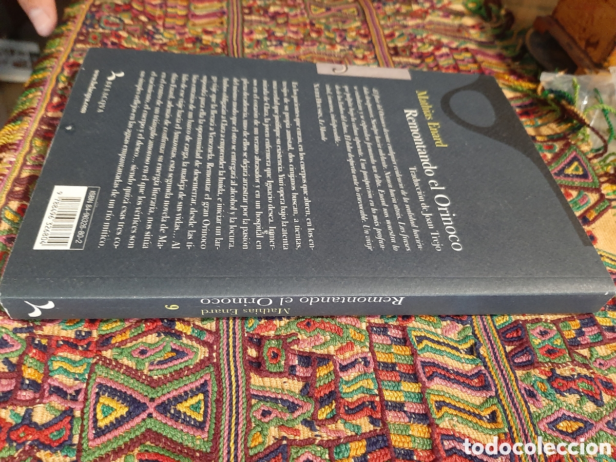 Libros de segunda mano: Mathias Enard Remontando el Orinoco - Foto 5