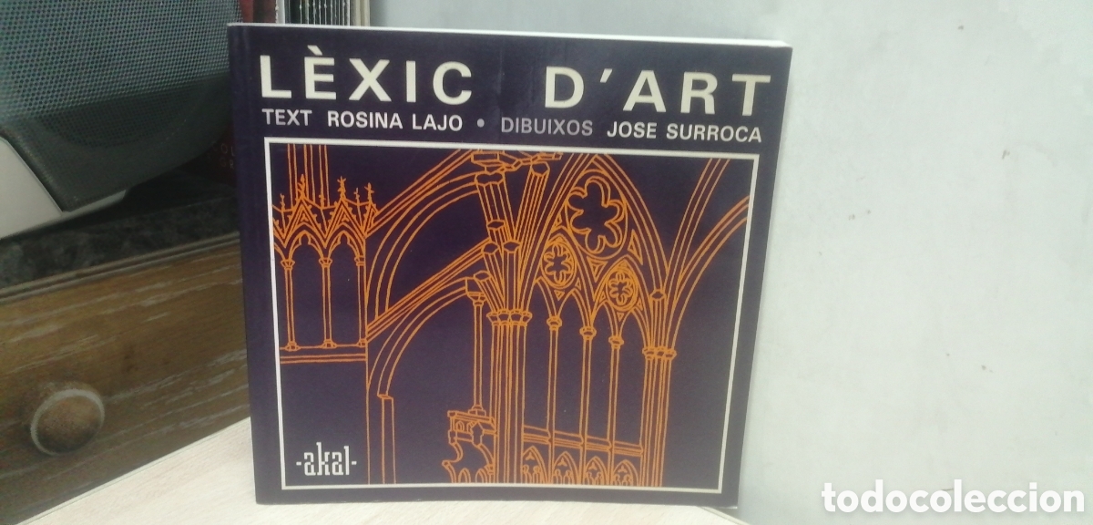 Libros de segunda mano: L&egrave;xic d'art Text Rosina Lajo Dibuixos Jos&eacute; Surroca Editorial Akal 1993 Catal&agrave;