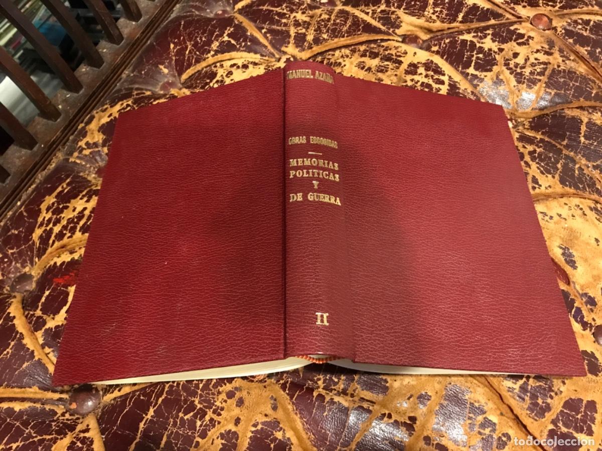 Libros de segunda mano: MANUEL AZA&Ntilde;A. MEMORIAS POL&Iacute;TICAS Y DE GUERRA. VOLUMEN II: A&Ntilde;O 1932. ED. AFRODISIO, 1976
