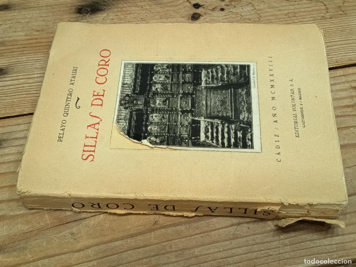 Gebrauchte B&uuml;cher: 1958 - PELAYO QUINTERO ATAURI. Sillas de coro