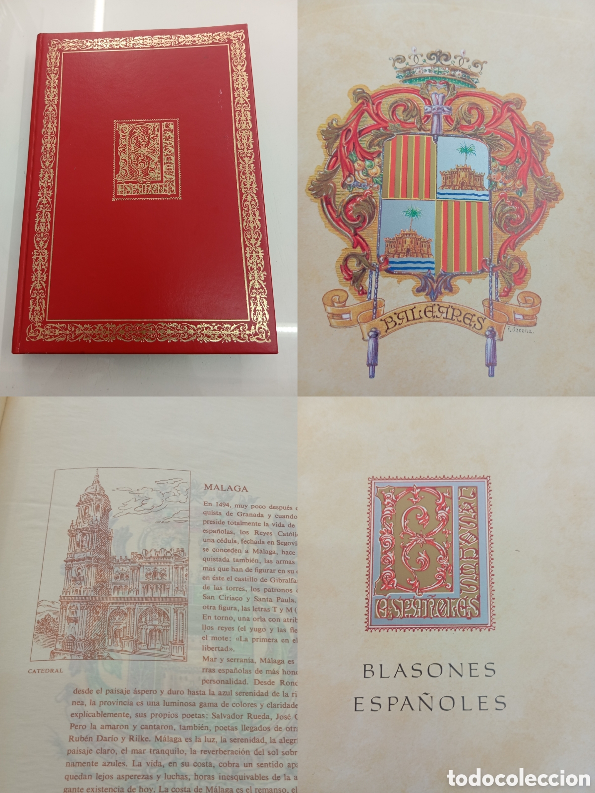 Livres d'occasion: BLASONES ESPA&Ntilde;OLES PHILIPS IB&Eacute;RICA 1926 -1976 ED. NUMERADA ILUST T. AZCONA HERALDICA REAL REY ESPA&Ntilde;A