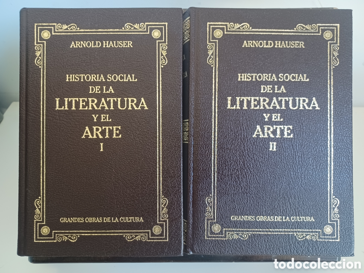 Libros de segunda mano: Historia social de la literatura y el arte/ Obra en 2 tomos/ Arnold Hauser/ RBA, 2005