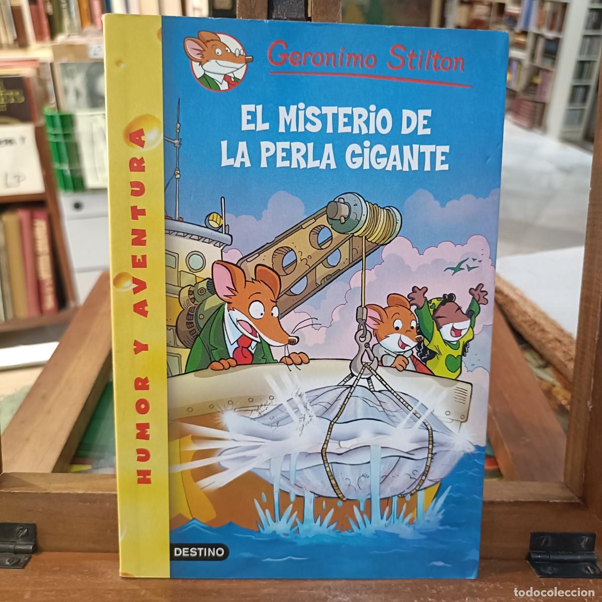 Gebrauchte B&uuml;cher: Ger&oacute;nimo Stilton, El Misterio de La Perla Gigante - Humor y Aventura - Ed. Destino 2015