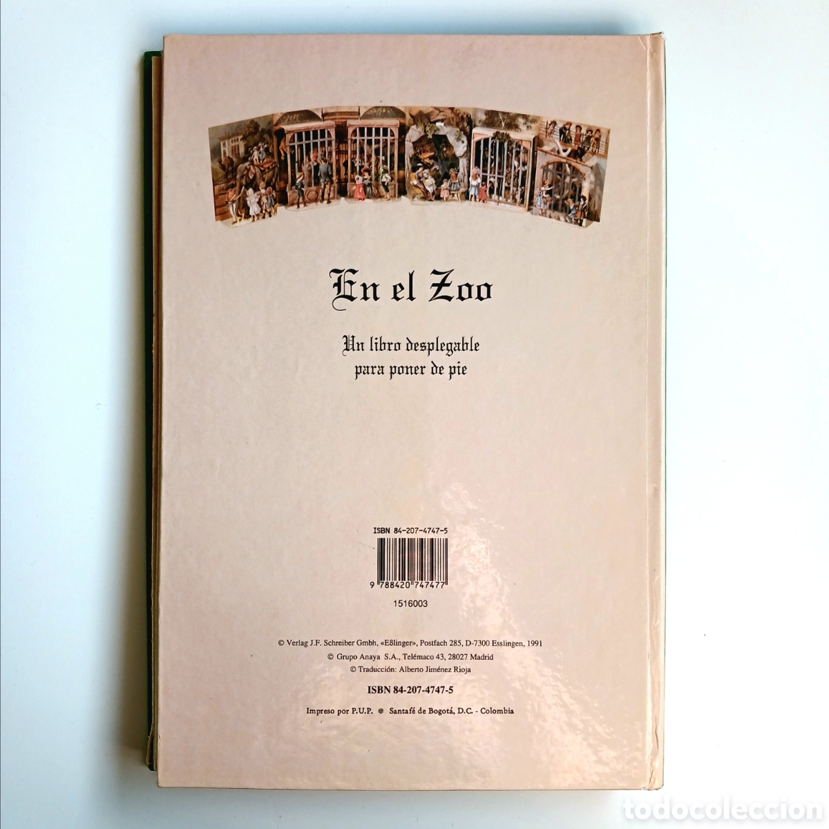 Libros de segunda mano: En el zoo: un libro desplegable para poner de pie - Foto 2