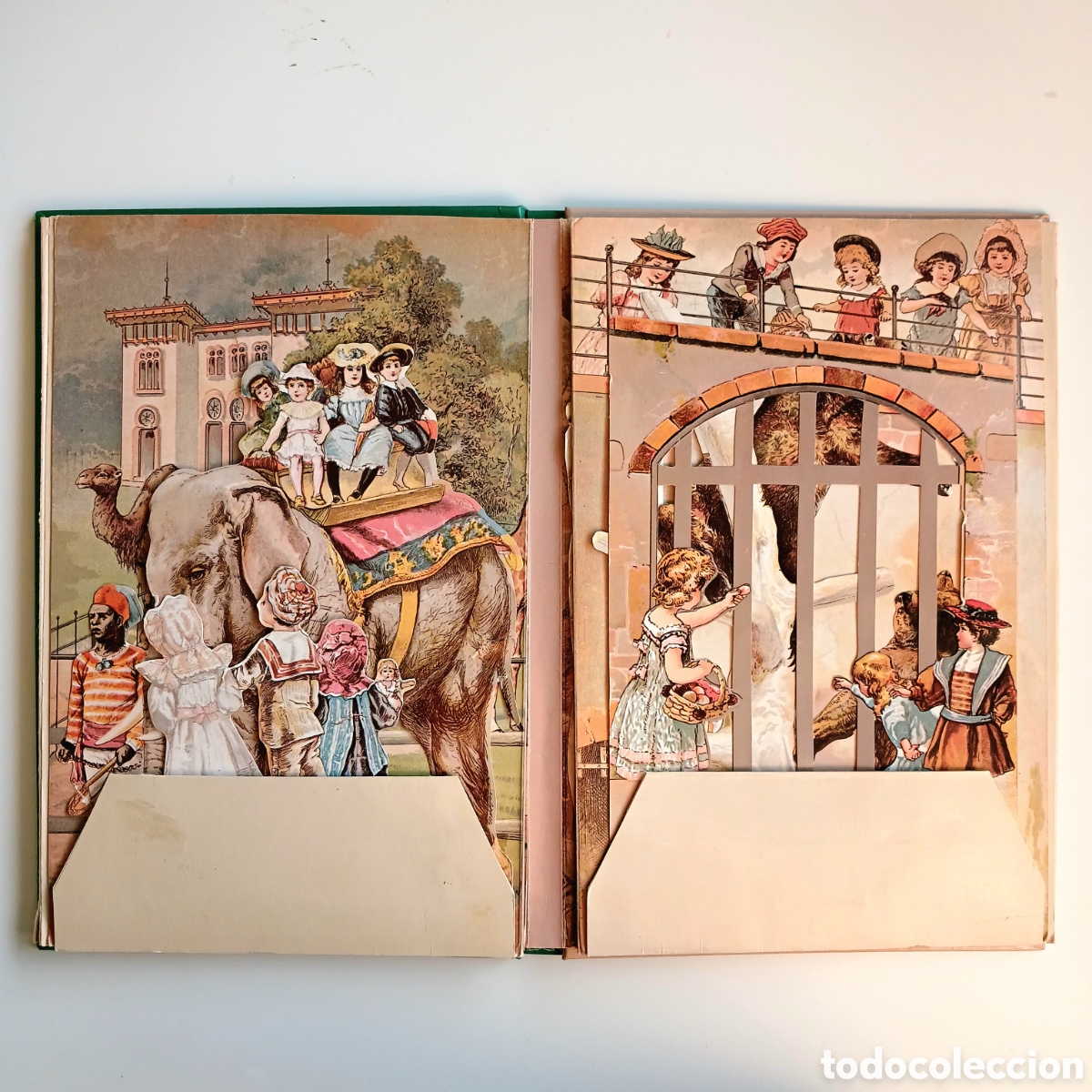 Libros de segunda mano: En el zoo: un libro desplegable para poner de pie - Foto 3