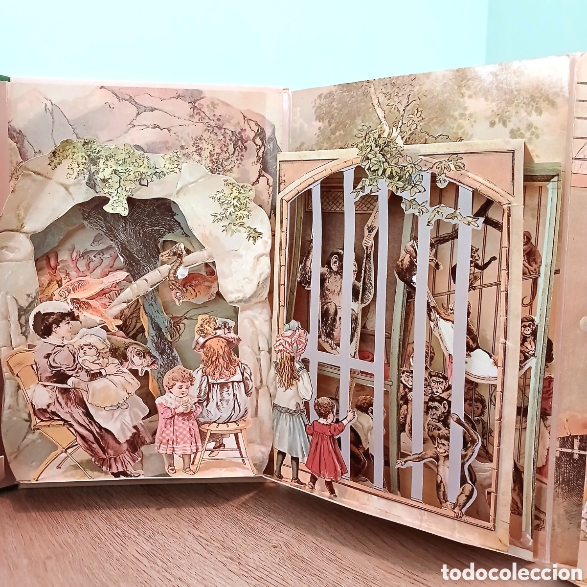 Libros de segunda mano: En el zoo: un libro desplegable para poner de pie - Foto 8