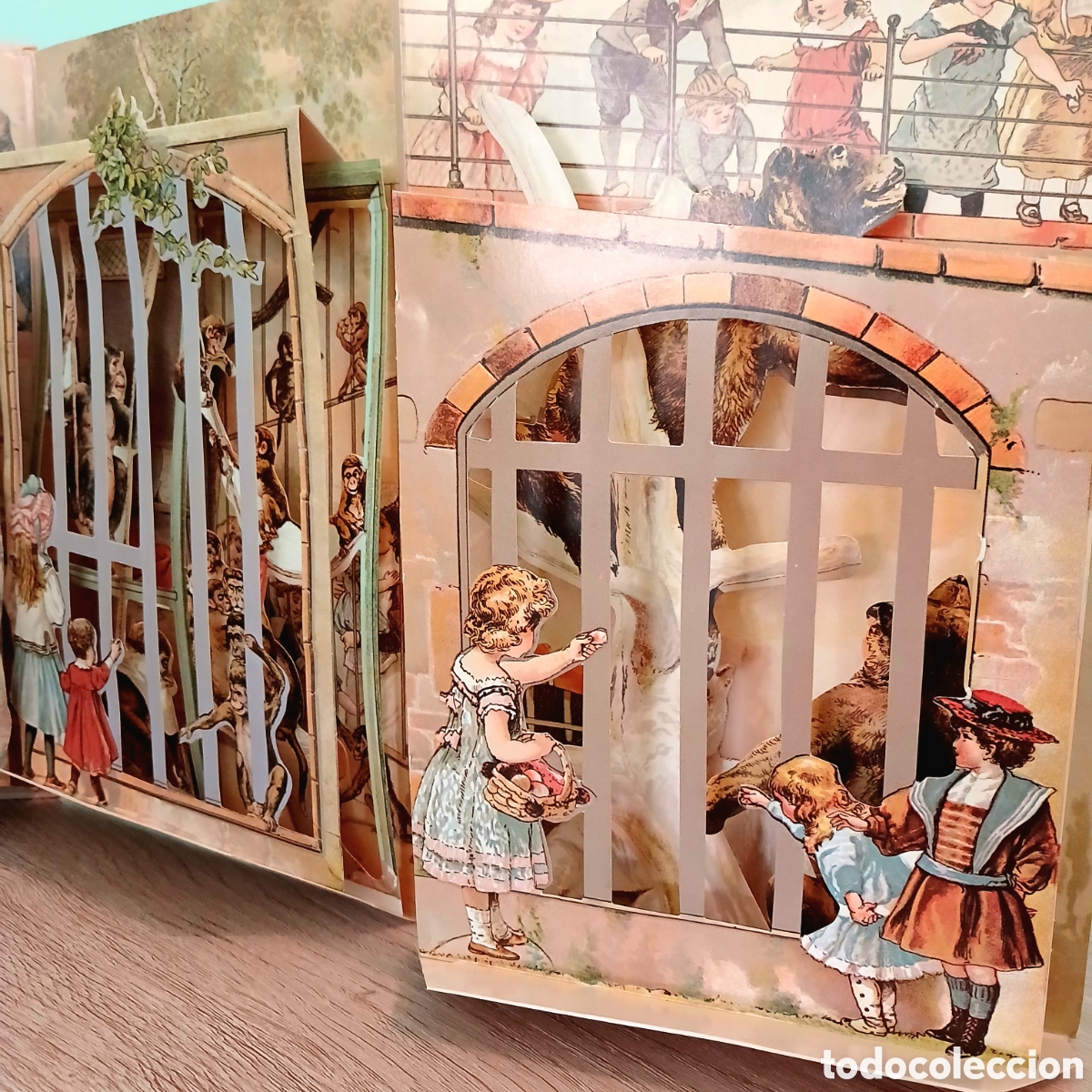 Libros de segunda mano: En el zoo: un libro desplegable para poner de pie - Foto 9