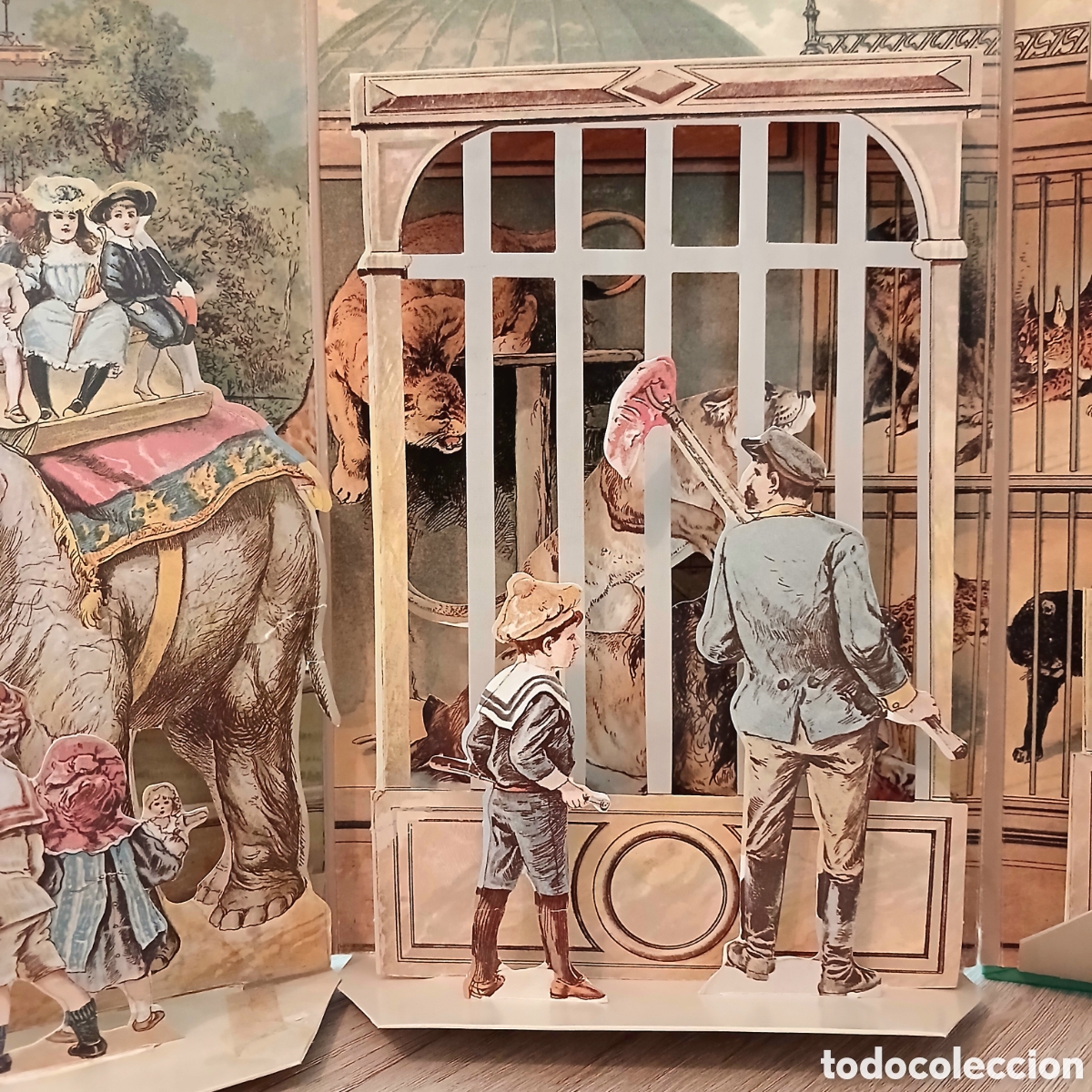 Libros de segunda mano: En el zoo: un libro desplegable para poner de pie - Foto 10