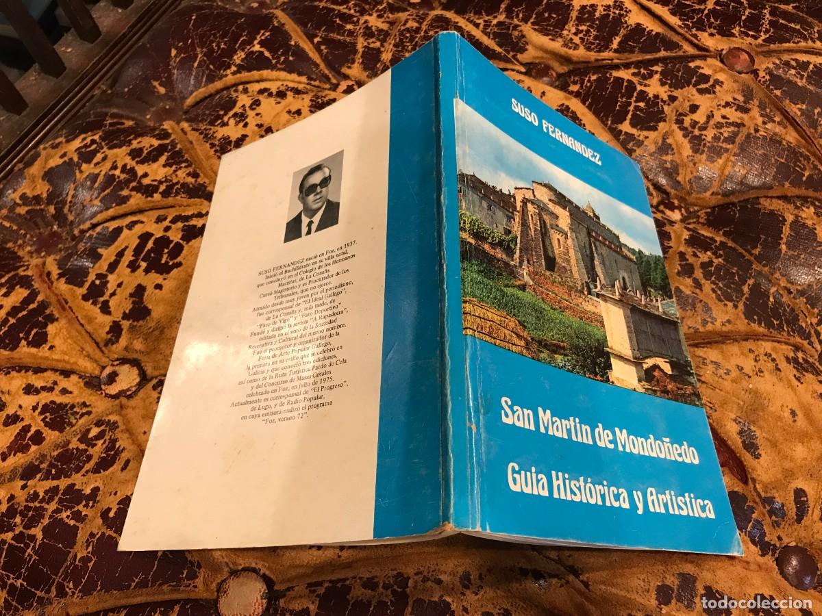 Libros de segunda mano: SUSO FERN&Aacute;NDEZ. SAN MART&Iacute;N DE MONDO&Ntilde;EDO. GU&Iacute;A HIST&Oacute;RICA Y ART&Iacute;STICA. 1976