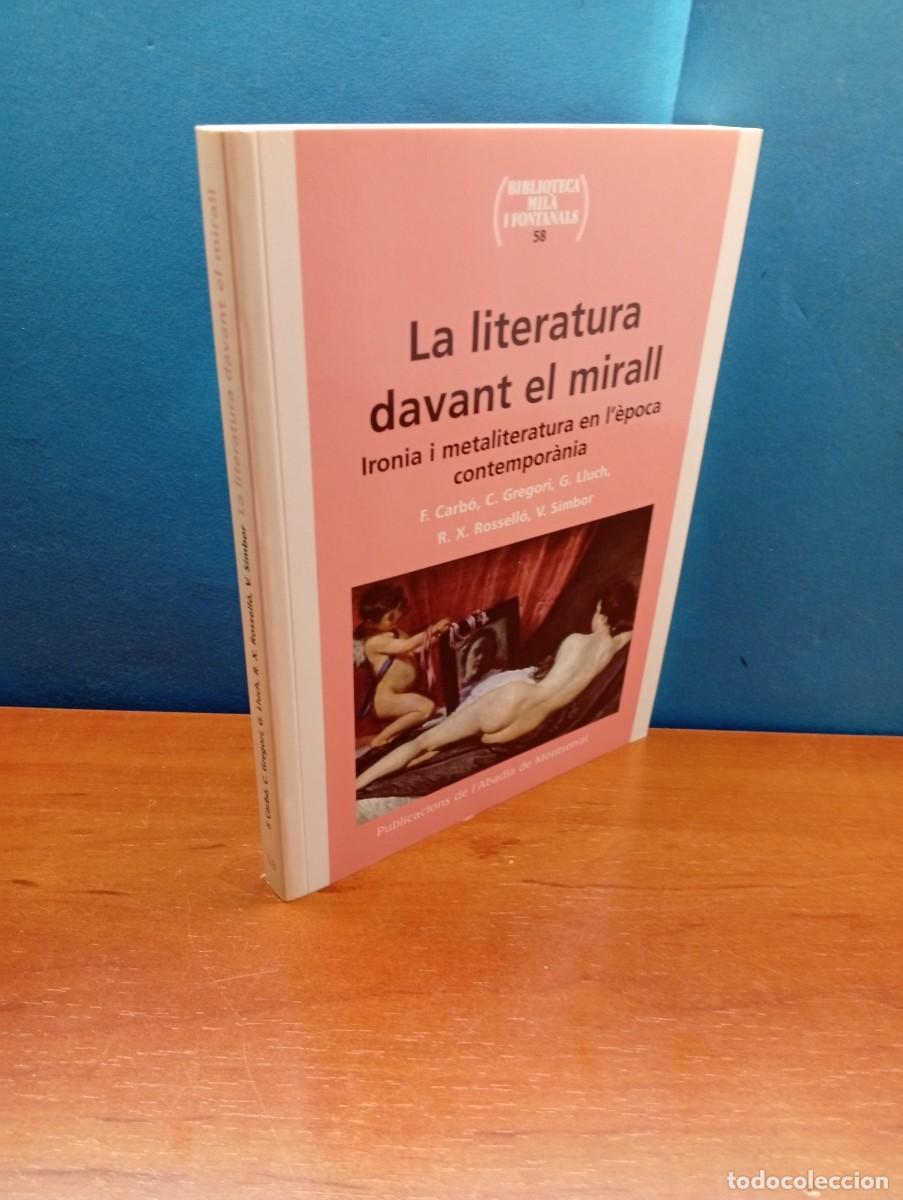 Libros de segunda mano: La literatura davant el mirall .Vicent Simbor Roig