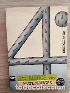 Libros de segunda mano: Matem&aacute;ticas 4 EGB. Libro del Profesor - Mar&iacute;a Paz Bujanda - Seraf&iacute;n Mansilla - Ediciones Sm