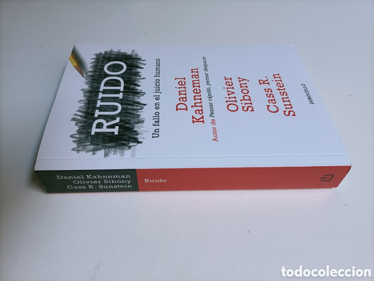 Libros de segunda mano: Ruido. Un fallo en el juicio humano. Daniel Kahneman