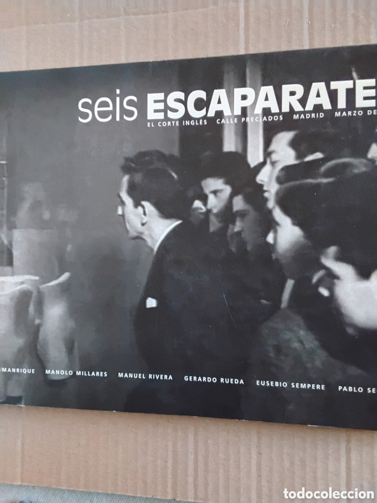 Libros de segunda mano: SEIS ESCAPARATES. C. MANRIQUE. M. MILLARES. M. RIVERA. G. RUEDA. E. SEMPERE. P. SERRANO