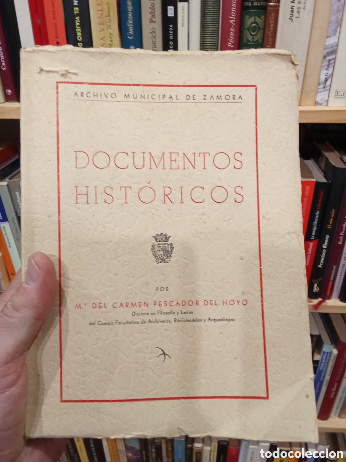 Libros de segunda mano: Documentos hist&oacute;ricos Archivo Municipal de Zamora - Maria del Carmen Pescador del Hoyo