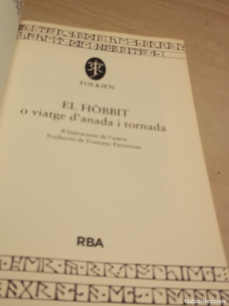 Libros de segunda mano: El h&ograve;bbit - Edici&oacute;n en Catal&aacute;n de J.R.R Tolkien - Foto 3