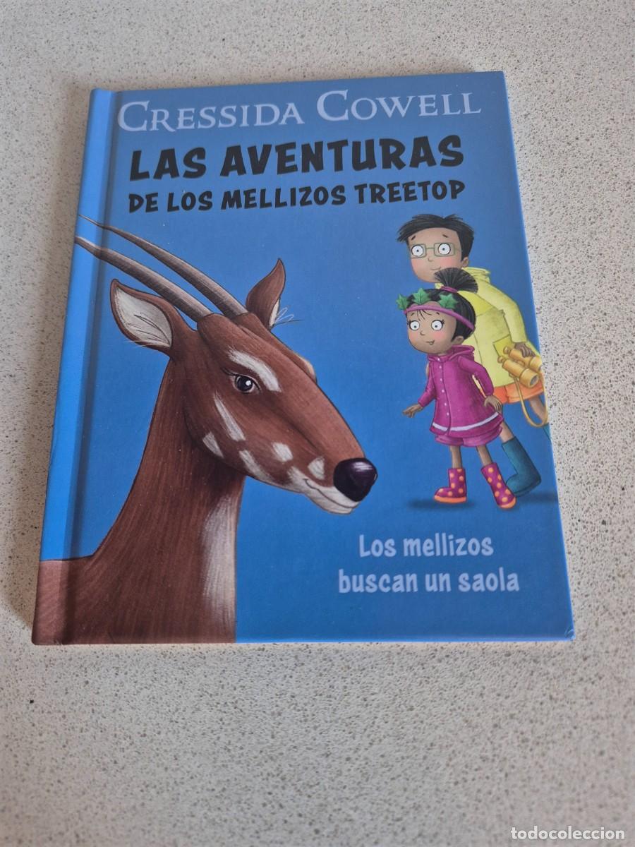Libros de segunda mano: Libro &rdquo;Las aventuras de los mellizos Treetop: los mellizos buscan una saola&rdquo;