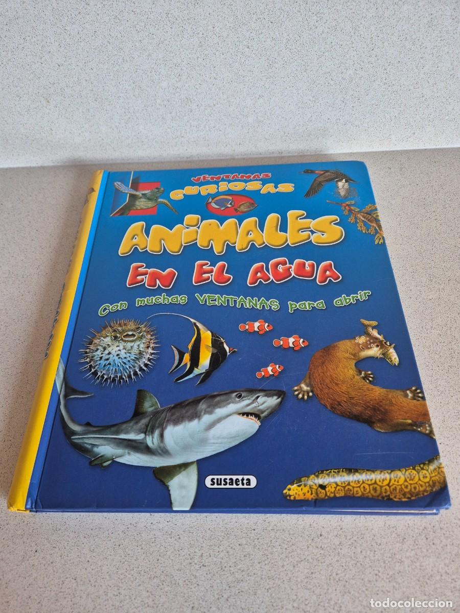 Libros de segunda mano: Libro &rdquo;Animales en el agua&rdquo;