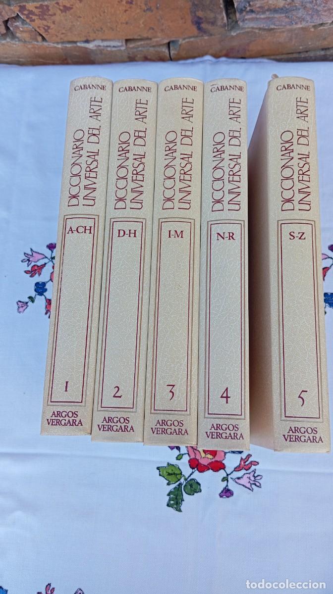Libros de segunda mano: Diccionario Universal del Arte - Pierre Cabanne (5 Tomos, Ed. Argos Vergara, 1979-1981)