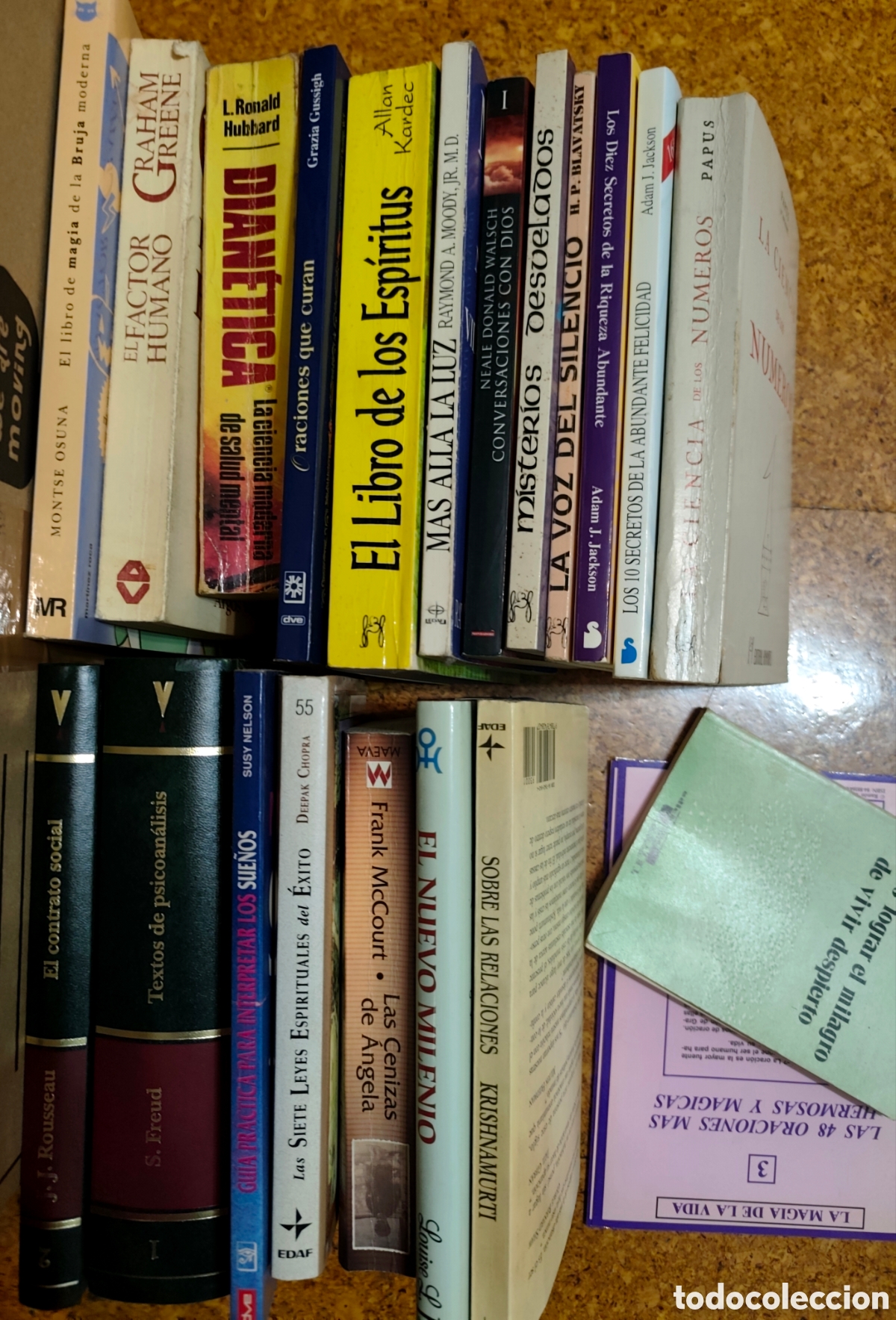Libros de segunda mano: Lote Ocultismo, Espiritismo, Filosofia y Psicoan&aacute;lisis