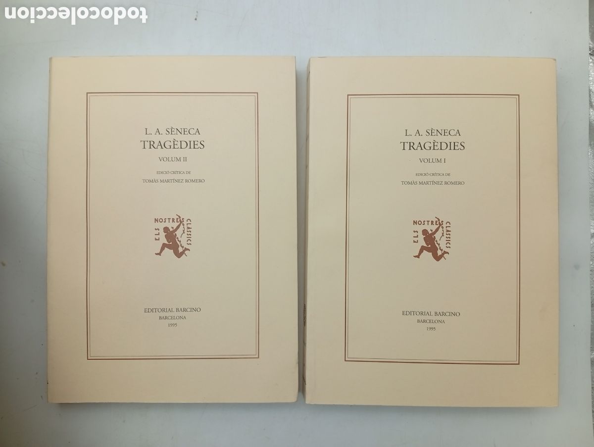 Libros de segunda mano: L. A. S&eacute;neca Trag&egrave;dies edici&oacute; Barcino 1995 - Foto 2