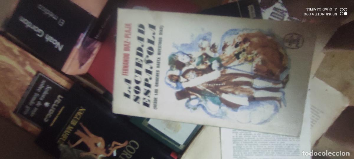 Libros de segunda mano: La sociedad espa&ntilde;ola de D&iacute;az-Plaja