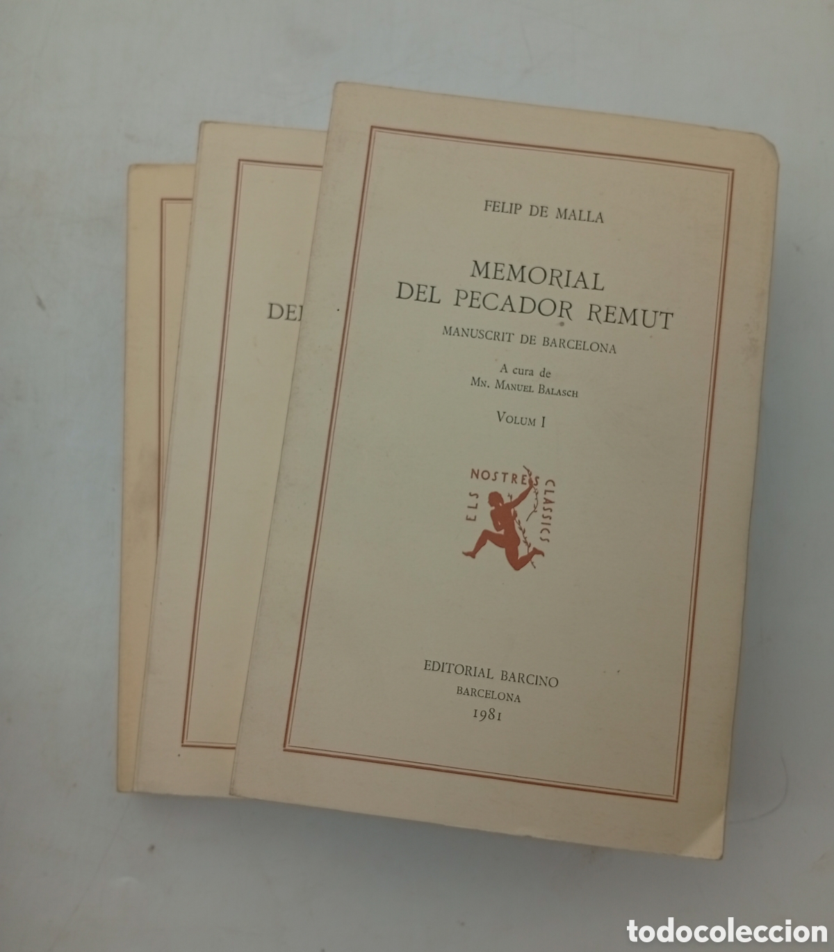 Libros de segunda mano: Felip de Malla Memorial de pecador remut 1981 - Foto 2