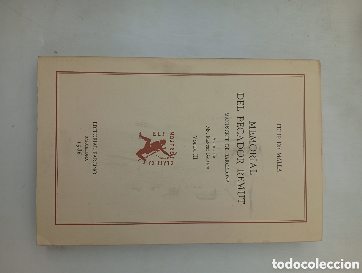 Libros de segunda mano: Felip de Malla Memorial de pecador remut 1981 - Foto 8