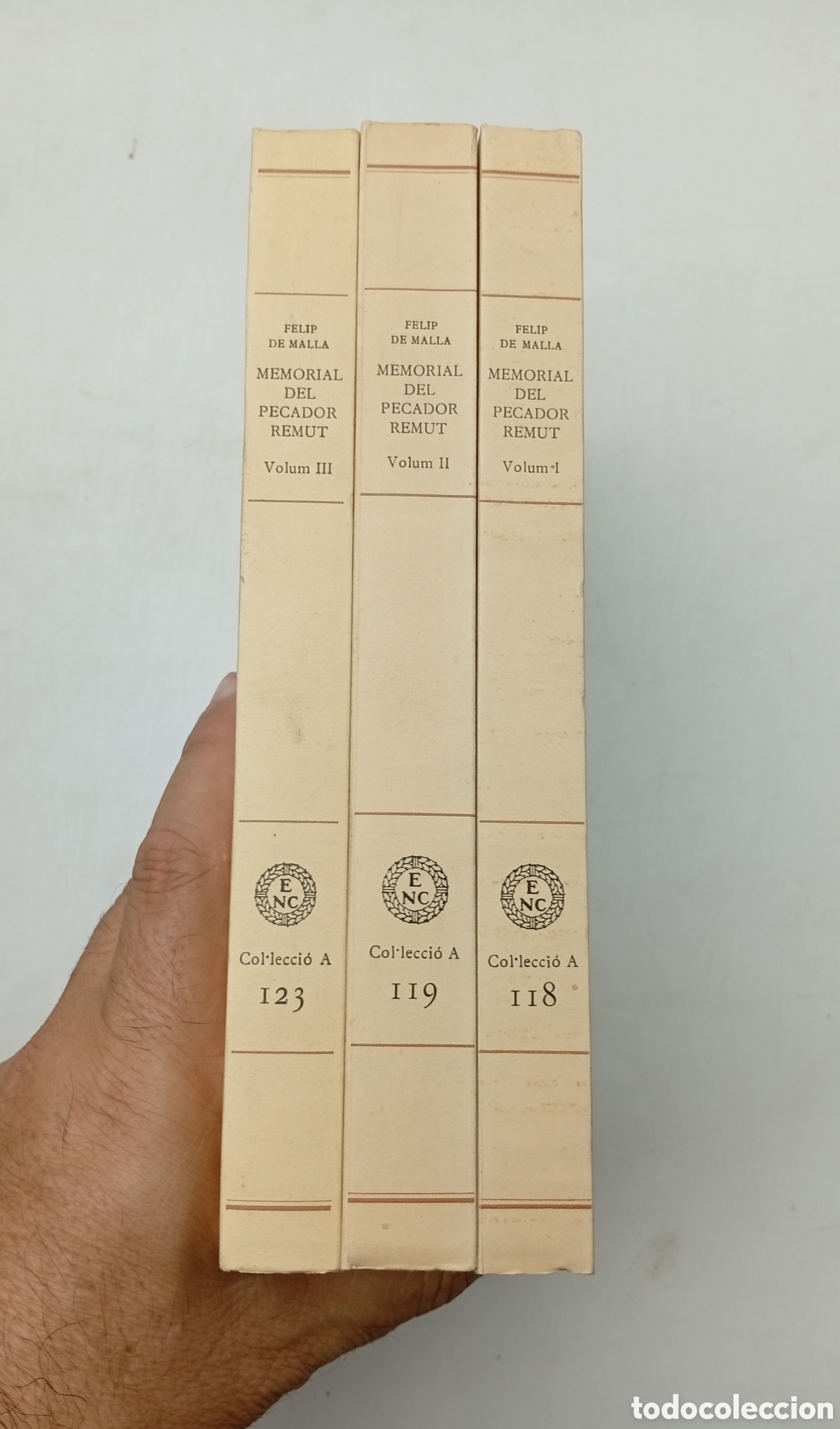 Libros de segunda mano: Felip de Malla Memorial de pecador remut 1981
