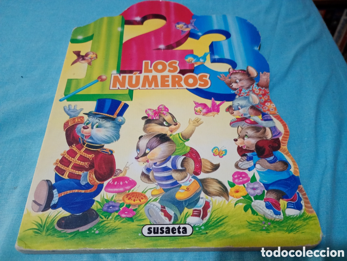 Libros de segunda mano: Los n&uacute;meros ediciones Susaeta troquelado