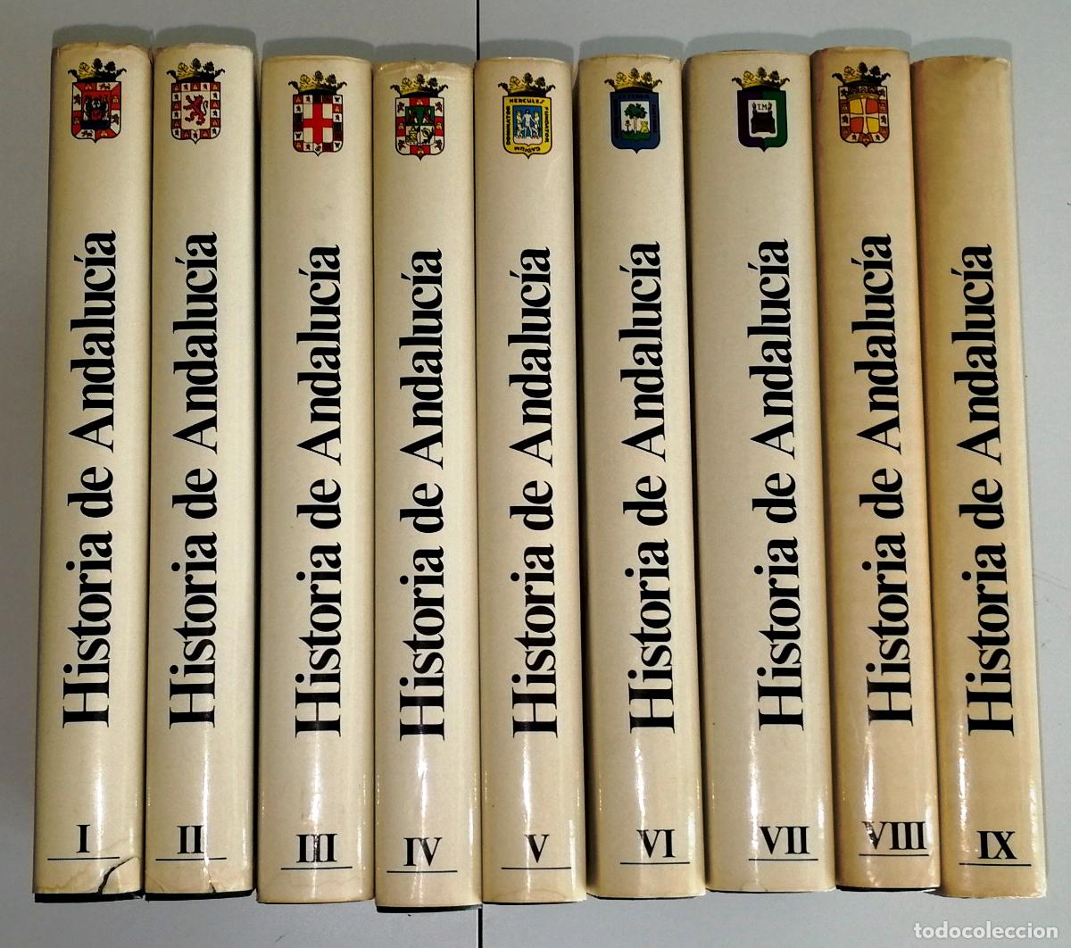 Libros de segunda mano: HISTORIA DE ANDALUC&Iacute;A (9 VOL.). - CUPSA : Planeta, 1982-1984