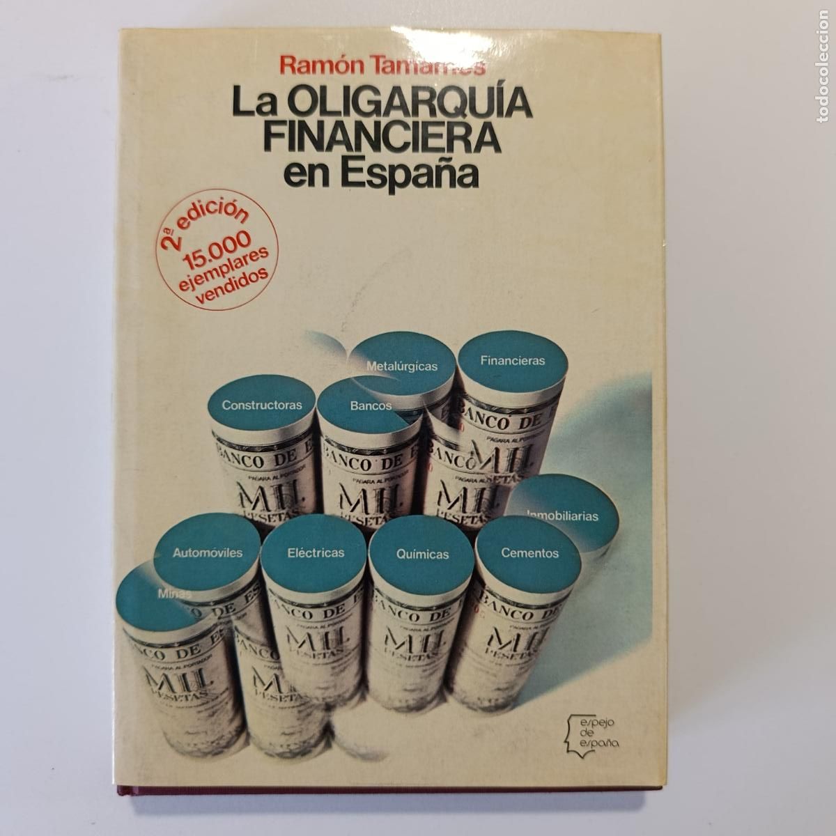Libros de segunda mano: LA OLIGARQUIA FINANCIERA EN ESPA&Ntilde;A. TAM&Oacute;N TAMAMES. EDIT PLANETA.
